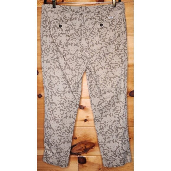 Lauren Ralph Lauren Jeans Co. Paisley Brown,Tan Pants Women's Size 12 - Picture 10 of 15